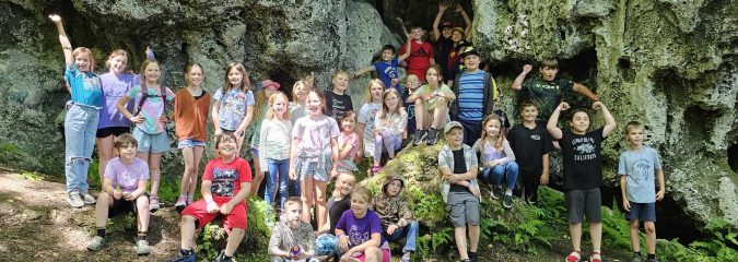 Third Graders Explore Owen D. Young Nature Trail