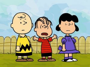 charlie brown, linus and lucy