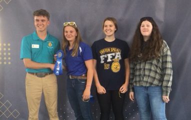 FFA Team Captures First Place in Horse Judging at NYS Fair