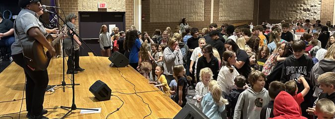 Flame the Band Brings Dance Party to SSCS