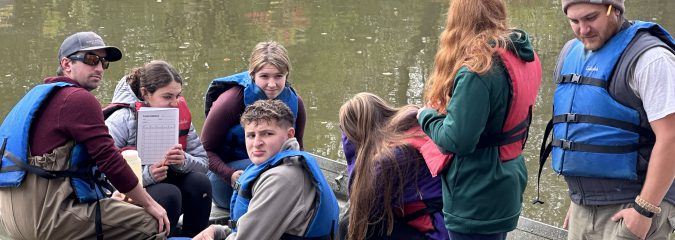 New SSCS Science Course Offers Hands-On Study of Bowmaker Pond