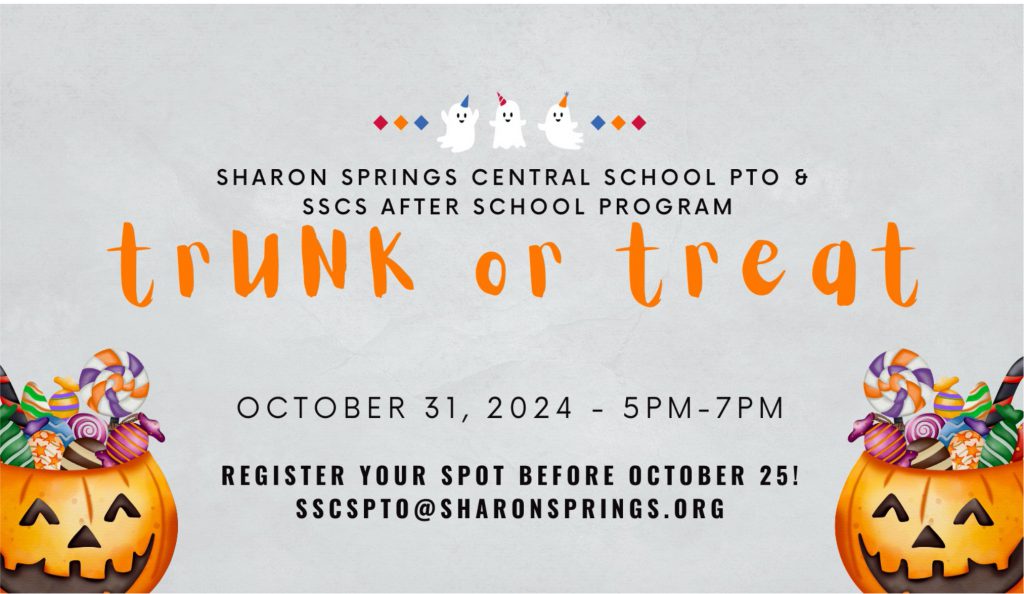 trunk or treat poster