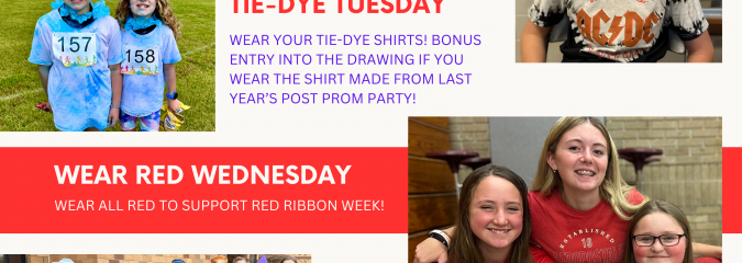 Oct. 28 Kicks Off SADD Red Ribbon Spirit Week