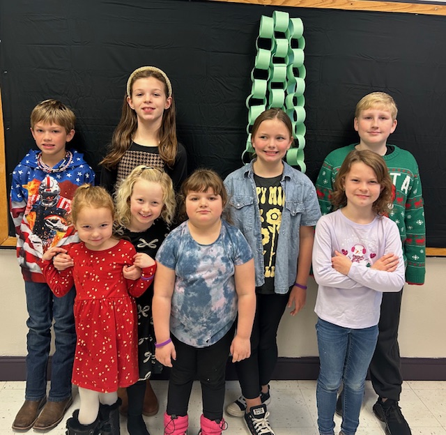 November 2024 students of the month