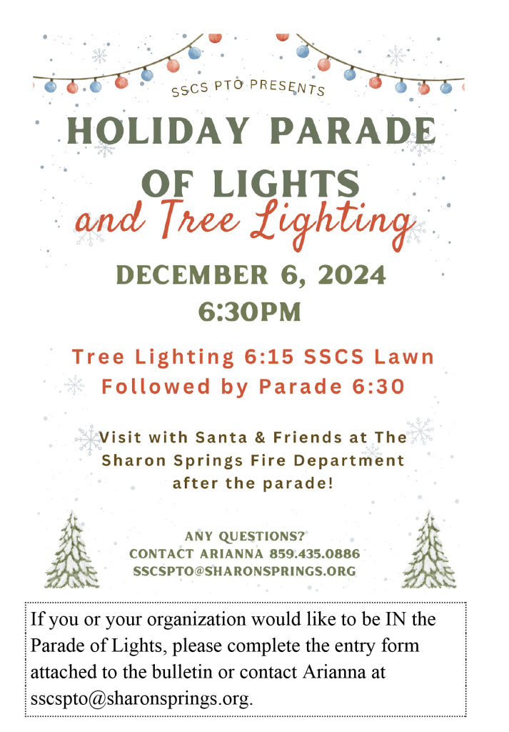 parade of lights 2024 poster