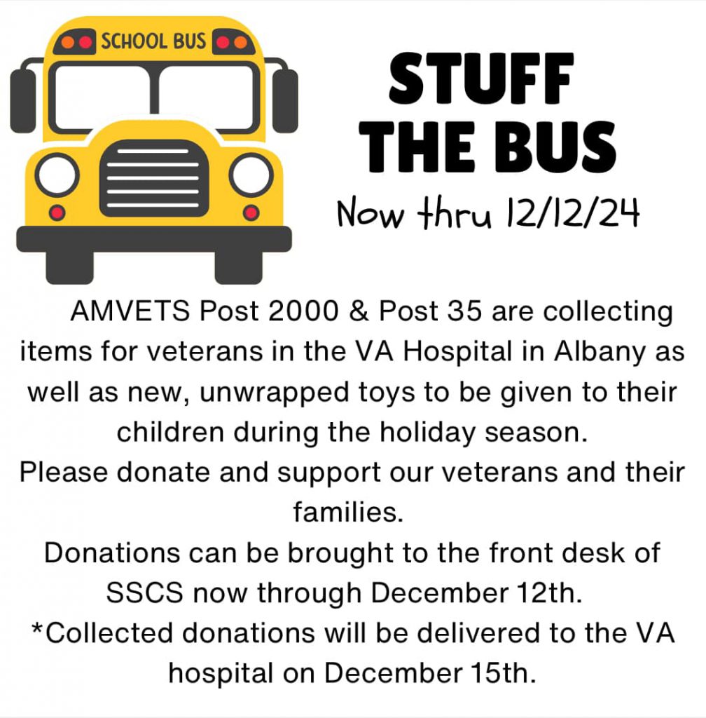 stuff the bus flier