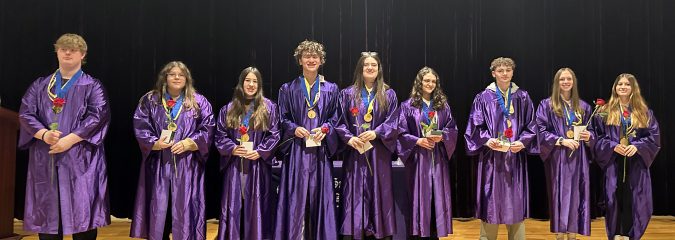 Seven Inducted into National Honor Society