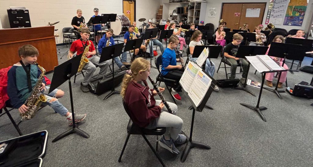 4th grade band practice