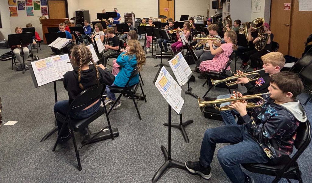 4th grade band practice