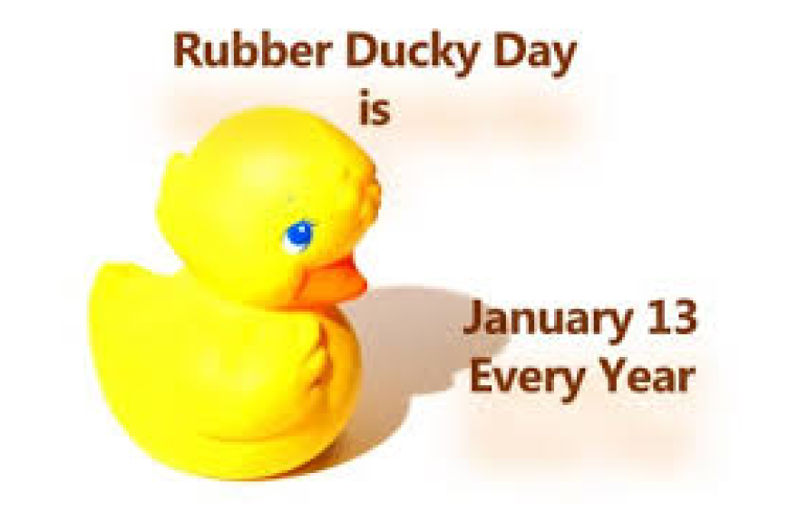 rubber ducky day logo