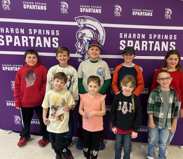 January 2025 students of the month