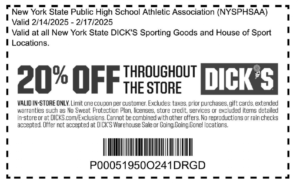 dick's coupon