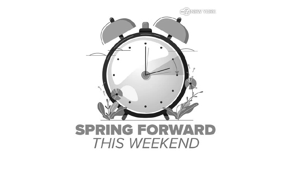 spring ahead clock